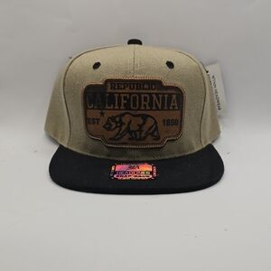 California Republic Snapback Hat